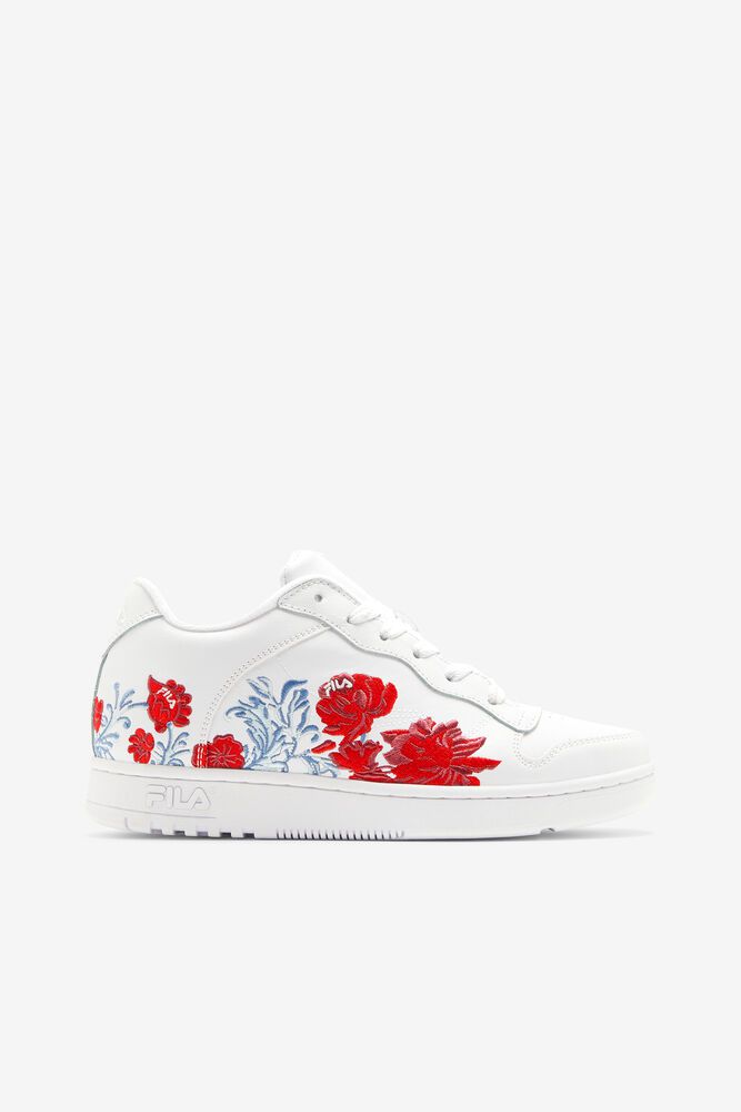 Fila Trainers Womens White Wx-110 Flower - Ireland 73965-SXPU